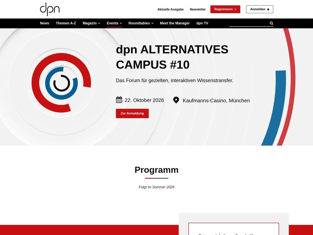 dpn ALTERNATIVES CAMPUS #10 website
