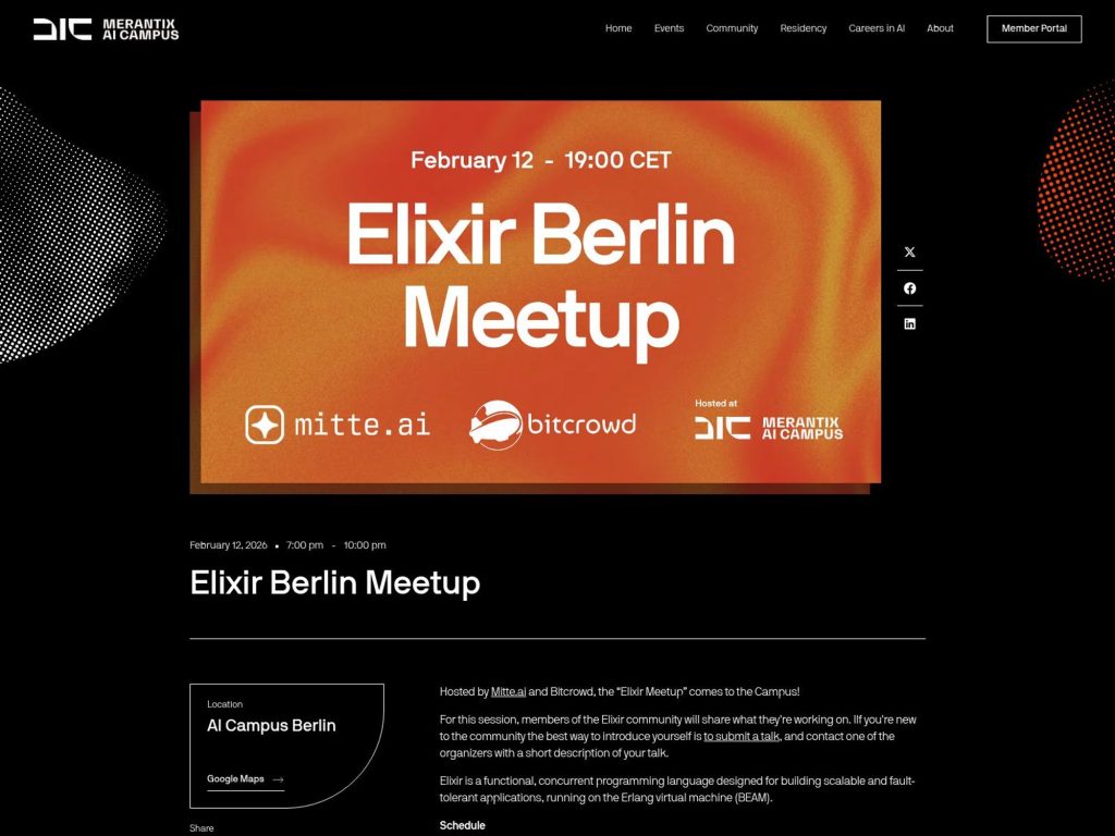 Elixir Berlin Meetup