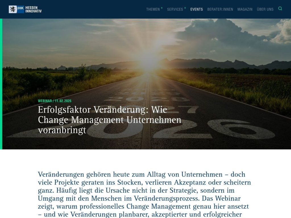 Erfolgsfaktor Veränderung: Wie Change Management Unternehmen voranbringt