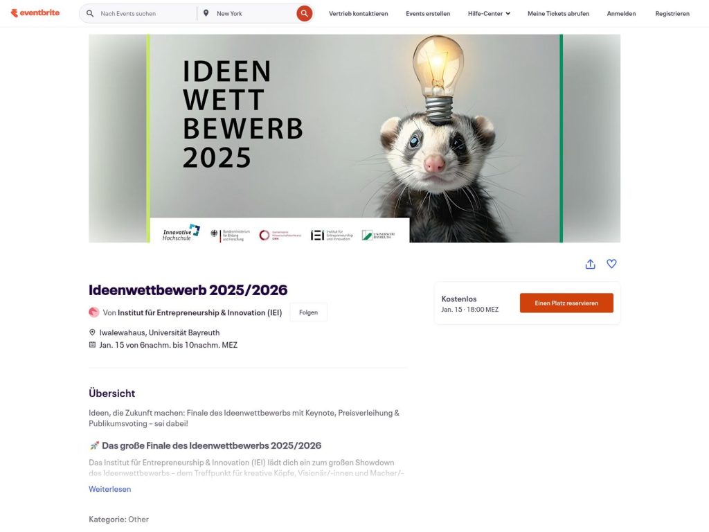 Finale Ideenwettbewerb 2025/2026 image