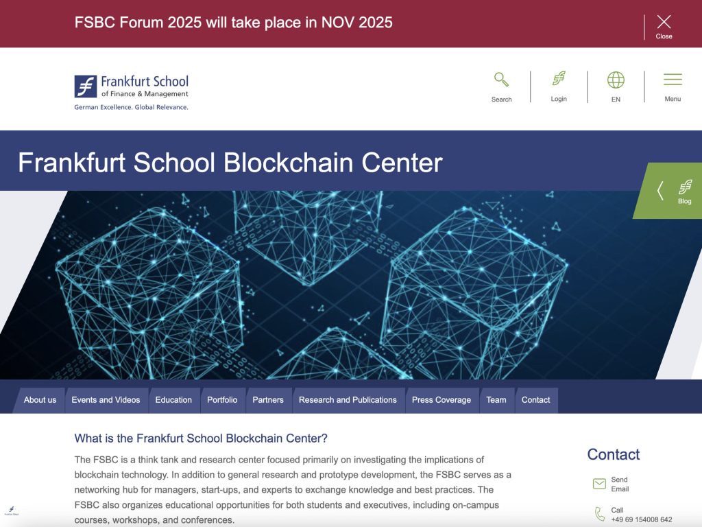 FSBC Forum 2025 - Event screenshot