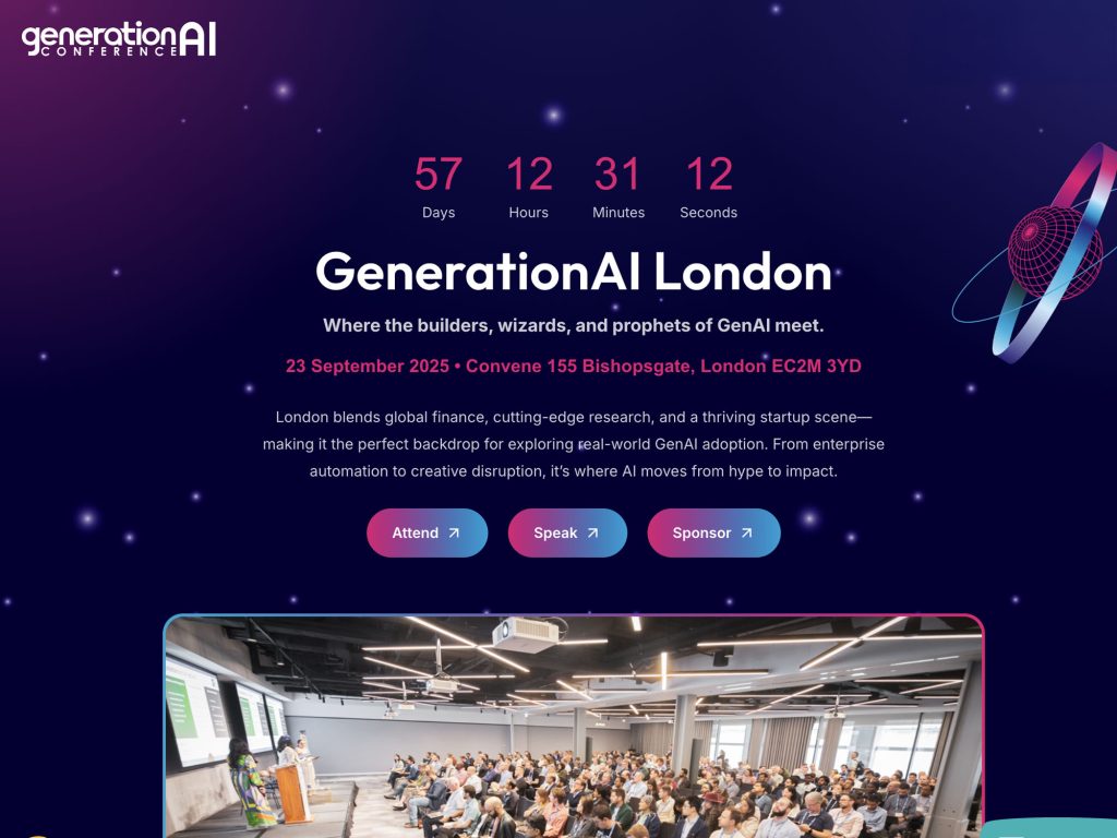 GenerationAI London image