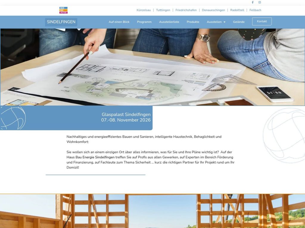 HAUS | BAU | ENERGIE website