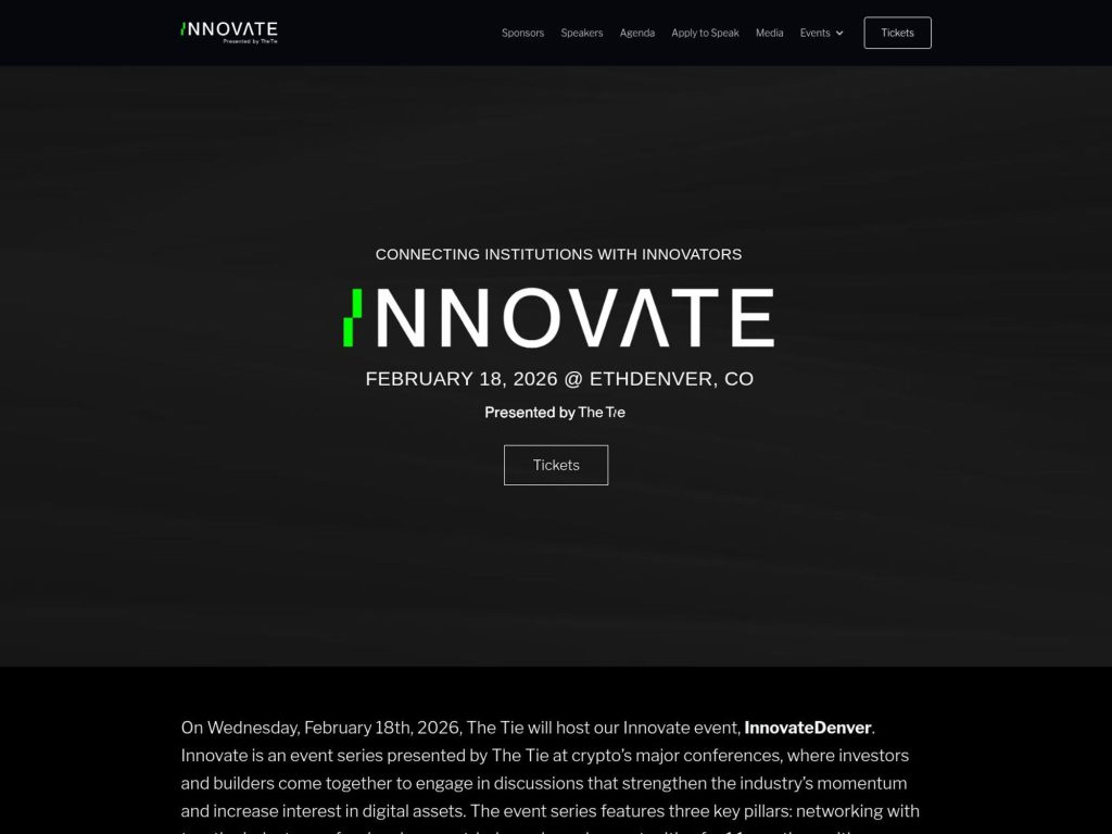 InnovateDenver 2026 website