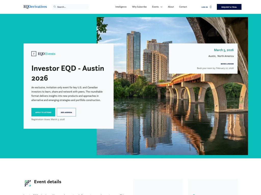 Investor EQD - Austin 2026 website