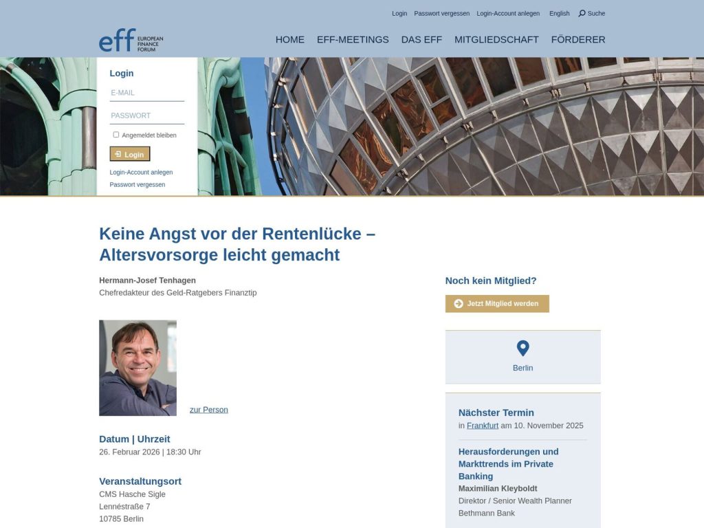 Keine Angst vor der Rentenlücke – Altersvorsorge leicht gemacht image