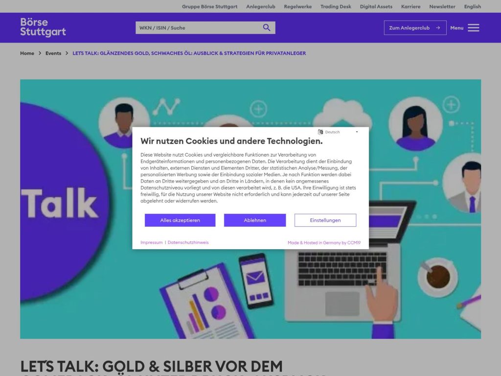 Let's talk - Gold und Silber vor dem Comeback, Öl unter Druck: Ausblick und Strategien für Privatanleger