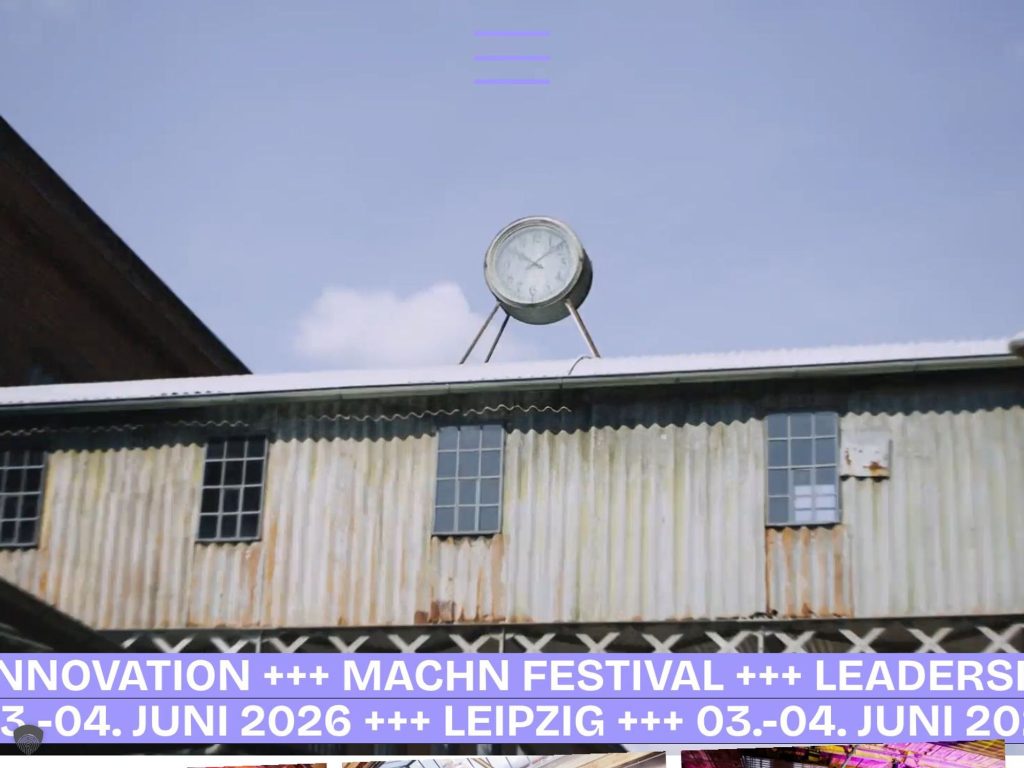 Machn Festival 2026 website