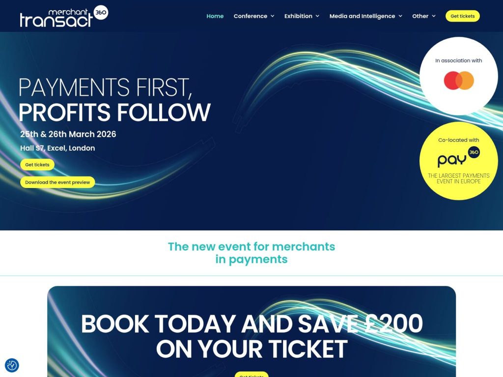 Merchant Transact 2026 website