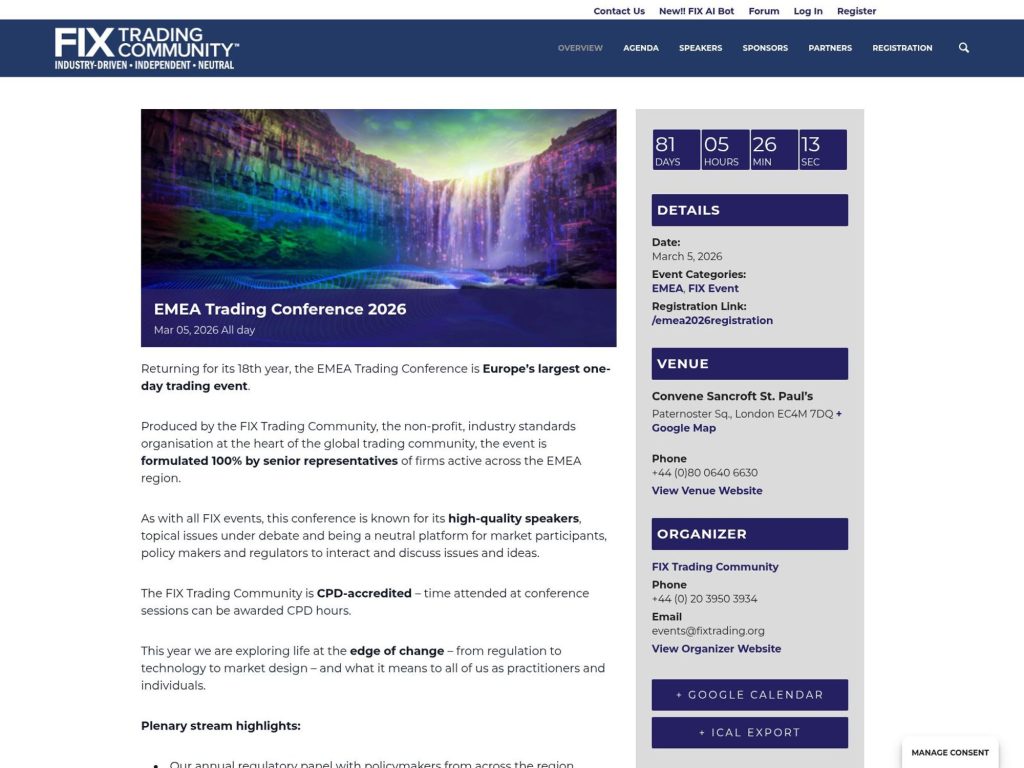 Nordic Trading Conference 2026 website