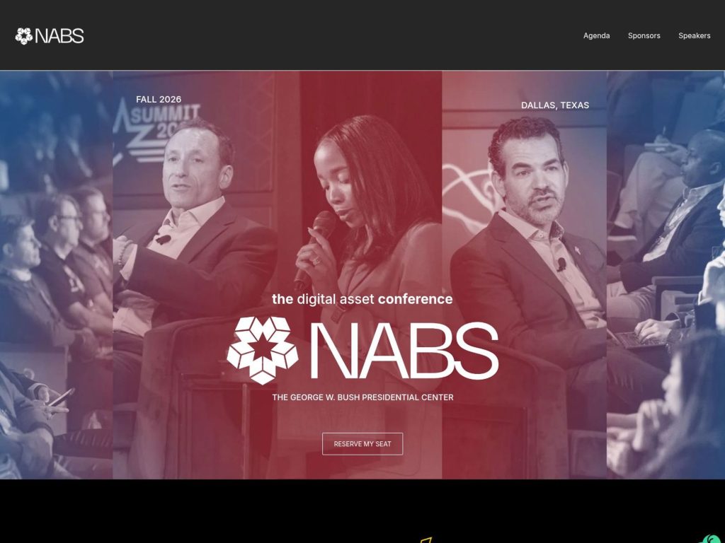 North American Blockchain Summit 2026 website