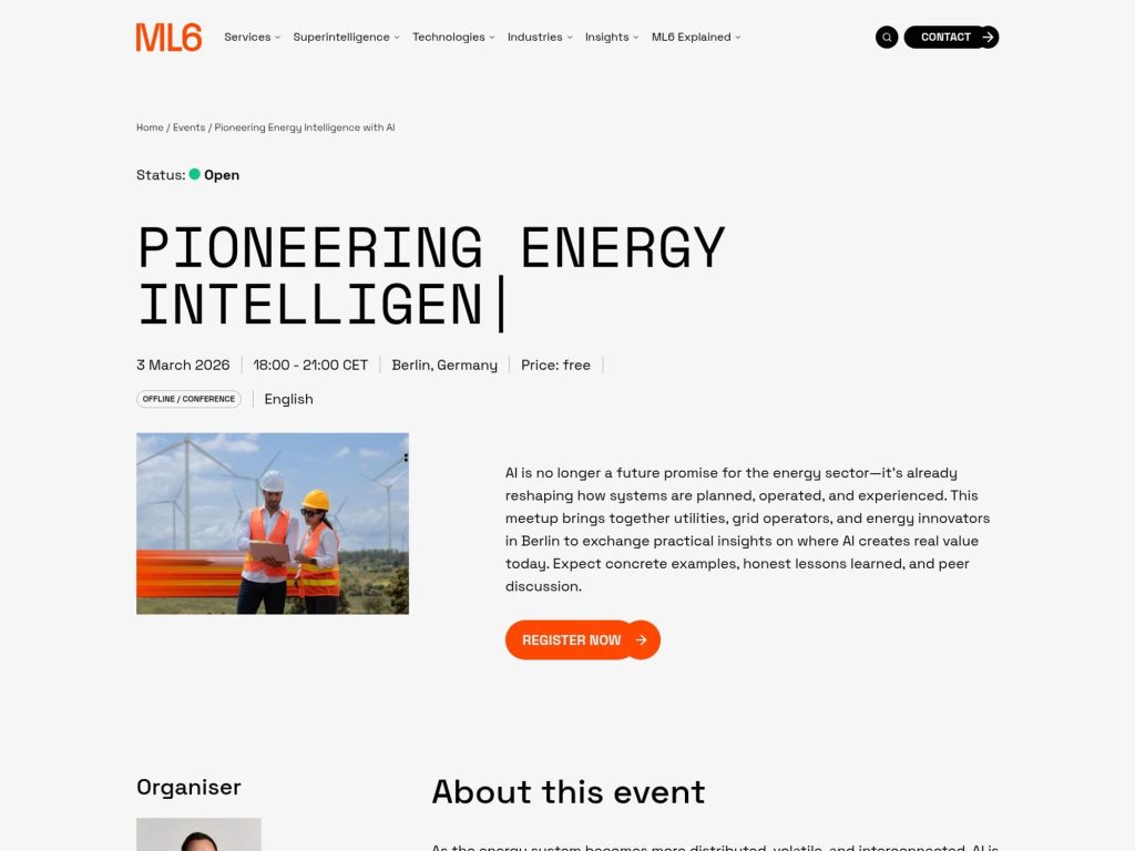 Pioneering Energy Intelligence with AI website