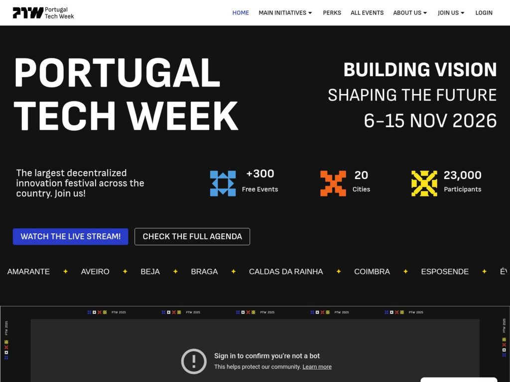 Portugal Tech Week image