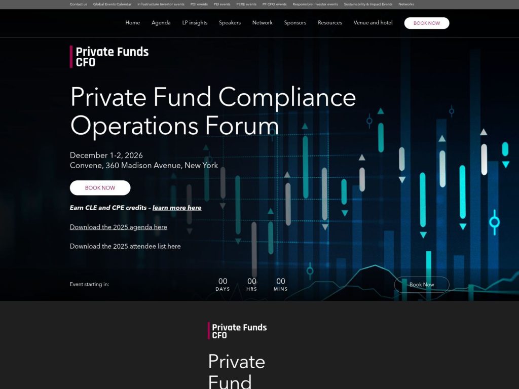 Private Fund Compliance Operations Forum screenshot