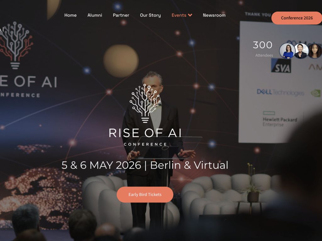 Rise of AI website
