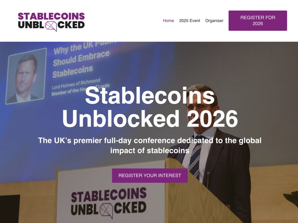 Stablecoins Unblocked 2026 website