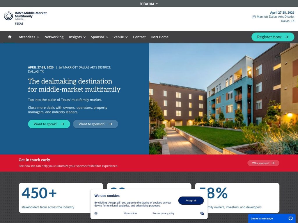 Texas Middle‑Market website