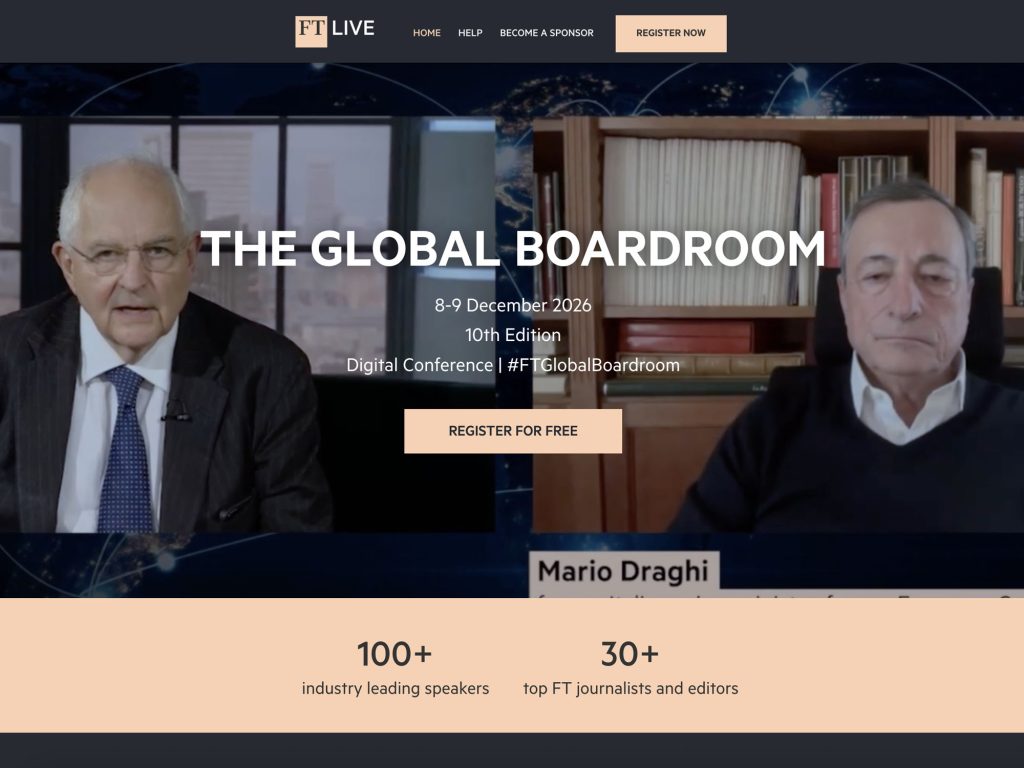 The Global Boardroom website