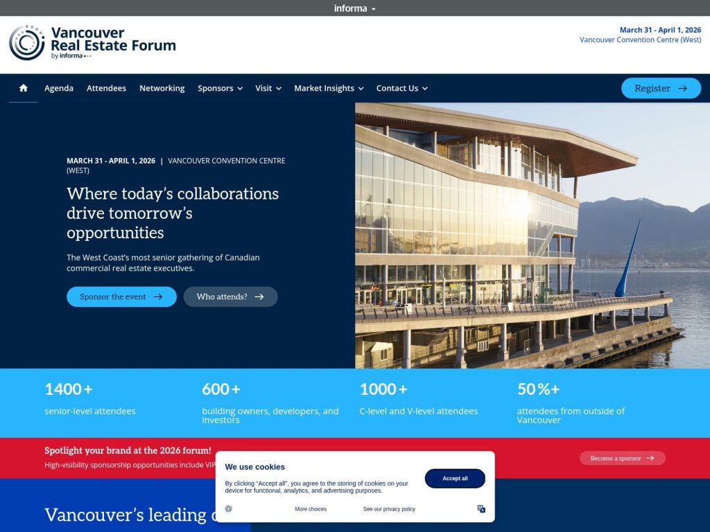 Vancouver Real Estate Forum website