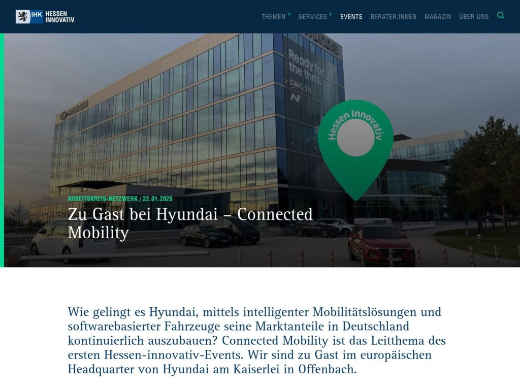 Zu Gast bei Hyundai – Connected Mobility image