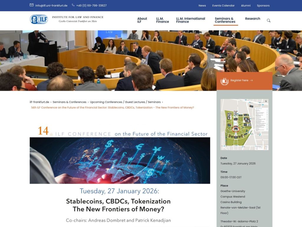 14th ILF Conference on the Future of the Financial Sector image