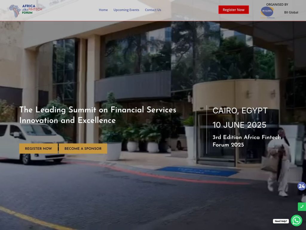3rd Edition Africa Fintech Forum 2025 website