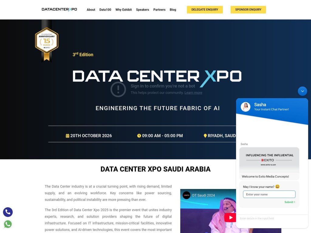 3rd Edition Of Data Center Xpo 2026 website