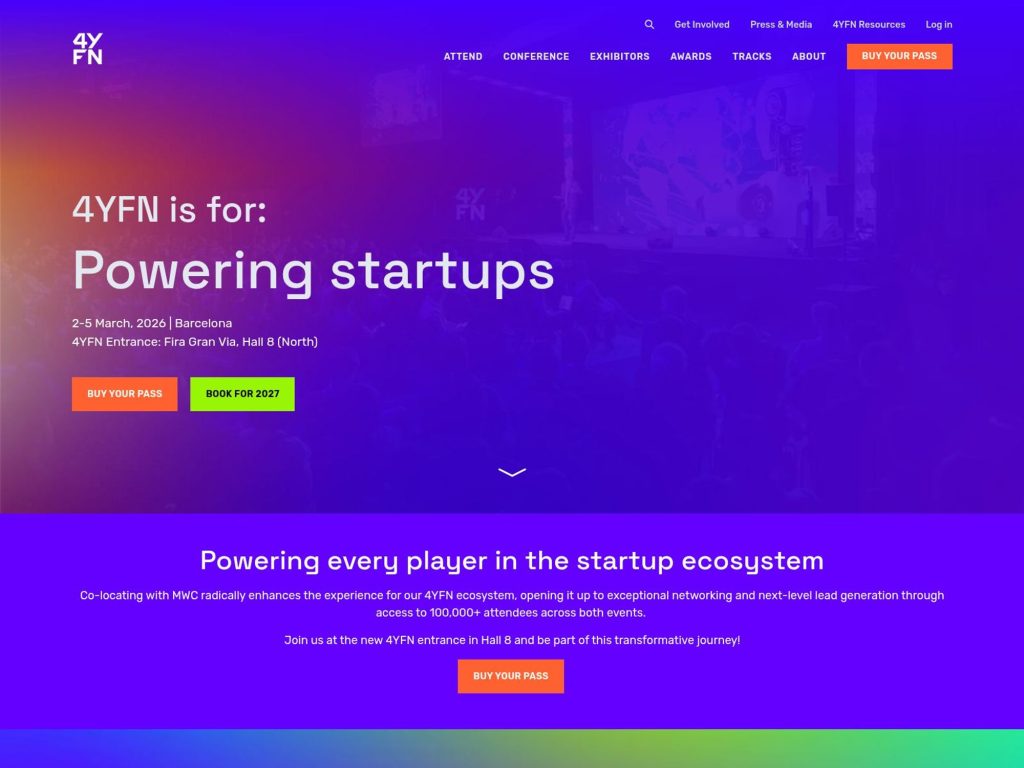 4YFN Barcelona 2026 image