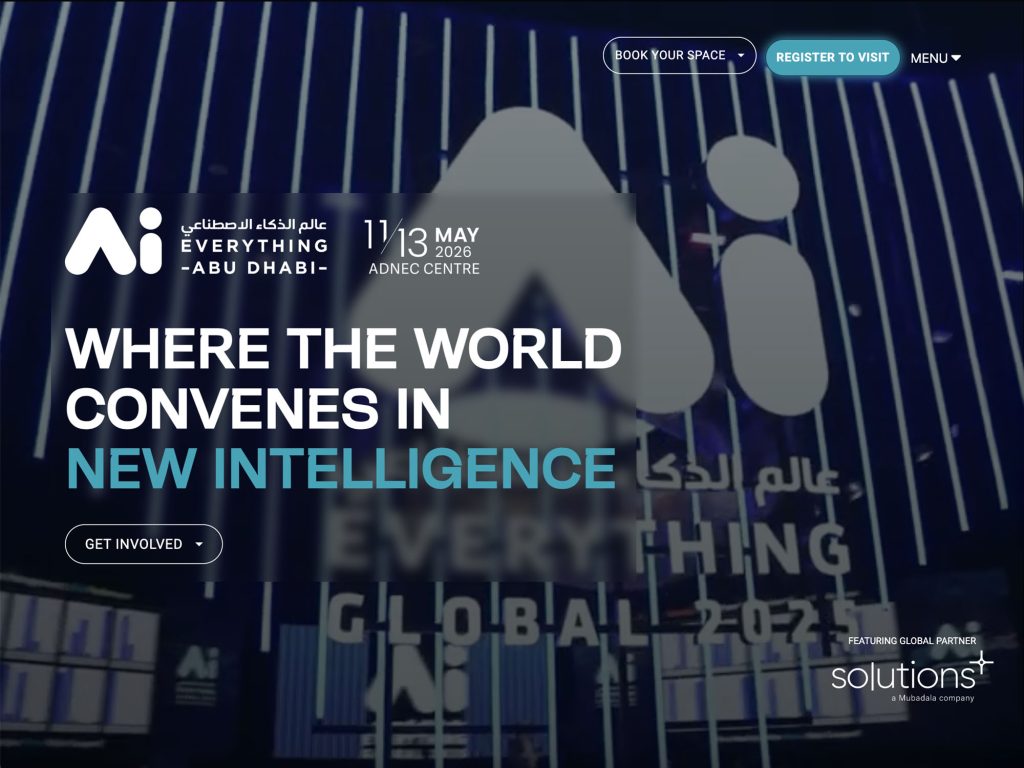 AI Everything Abu Dhabi 2026 website