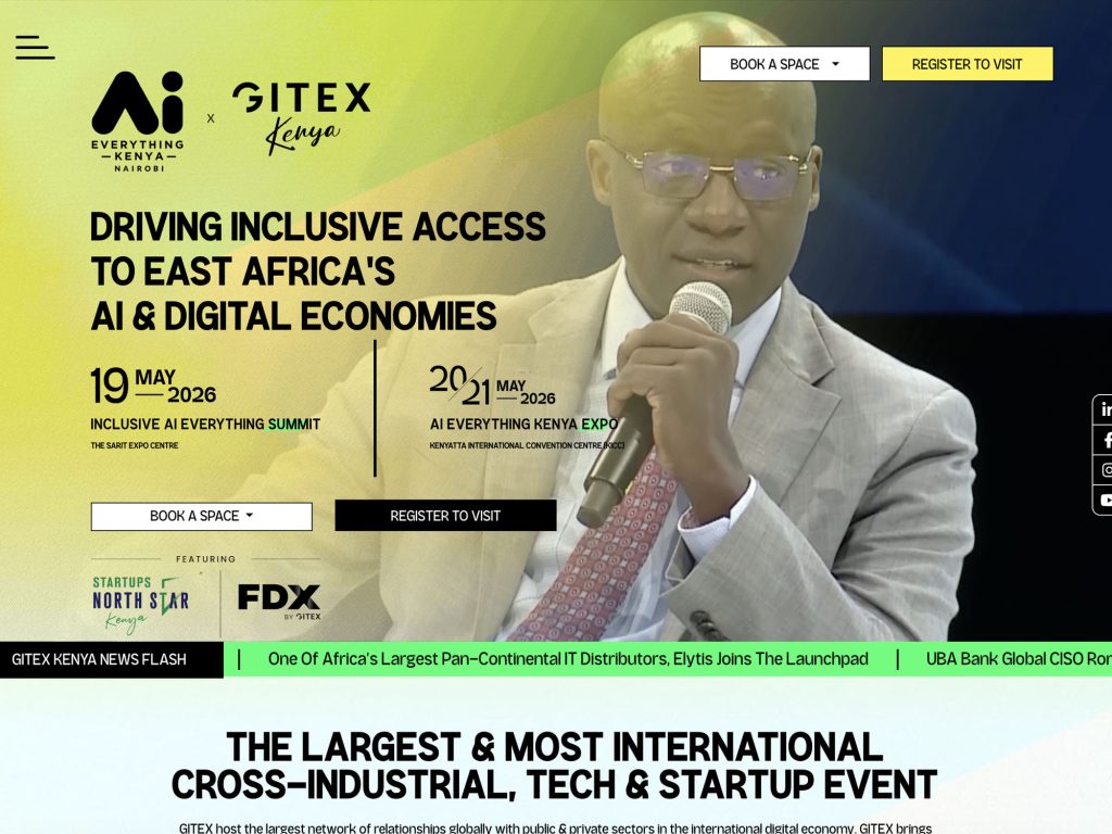 AI Everything Kenya x Gitex Kenya website