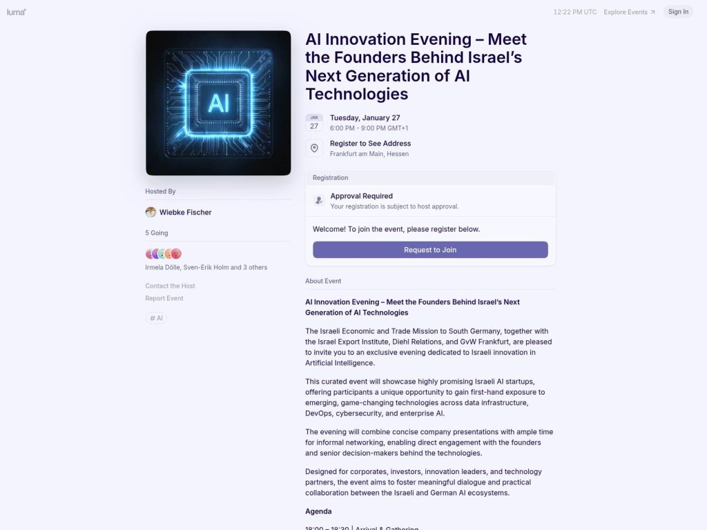 AI Innovation Evening image