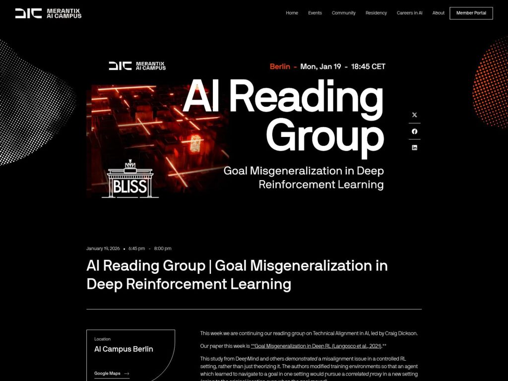 AI Reading Group image