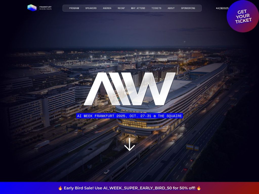 AI Week Frankfurt 2026 website