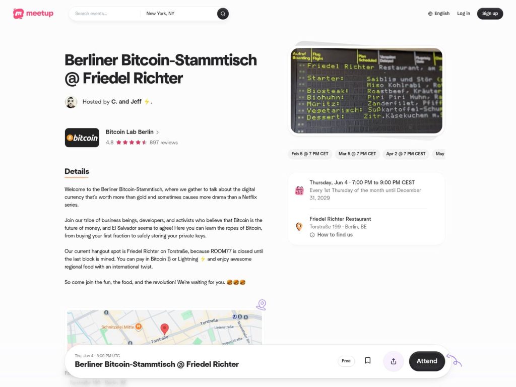 Berliner Bitcoin-Stammtisch @ Friedel Richter website