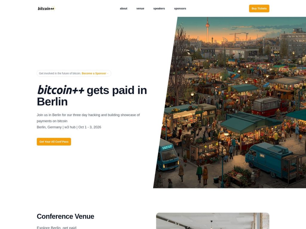 bitcoin++ Berlin website