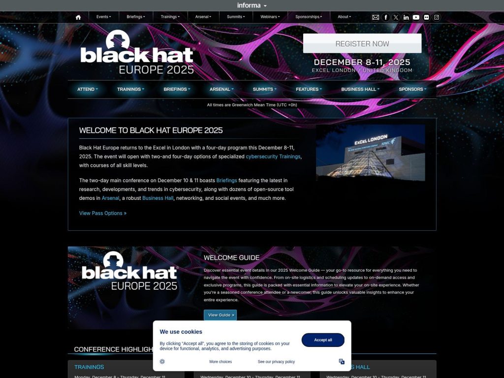 Black Hat Europe 2026 image