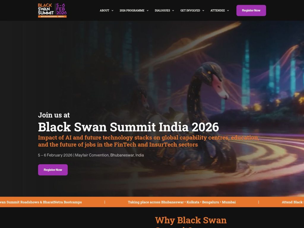 Black Swan Summit India image