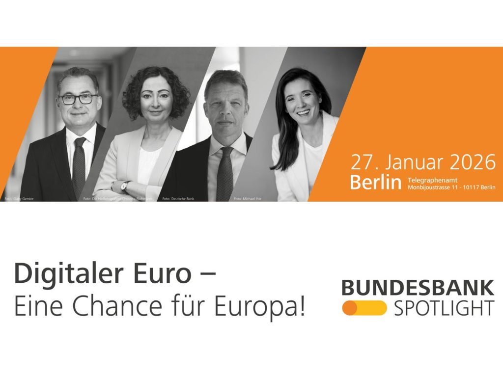 Bundesbank Spotlight - Digitaler Euro - Eine Chance für Europa! - Event screenshot