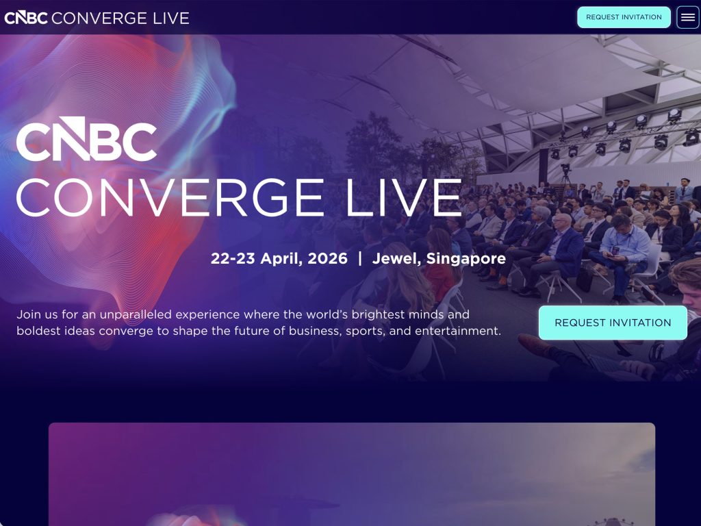 CNBC Converge Live website