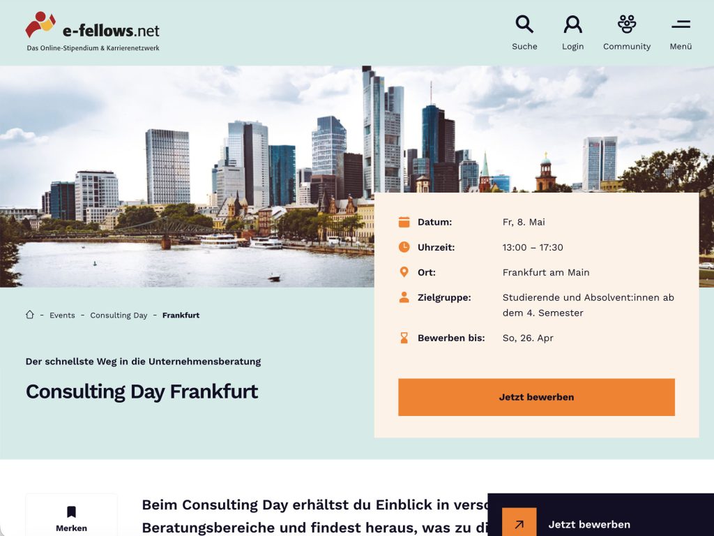 Consulting Day website