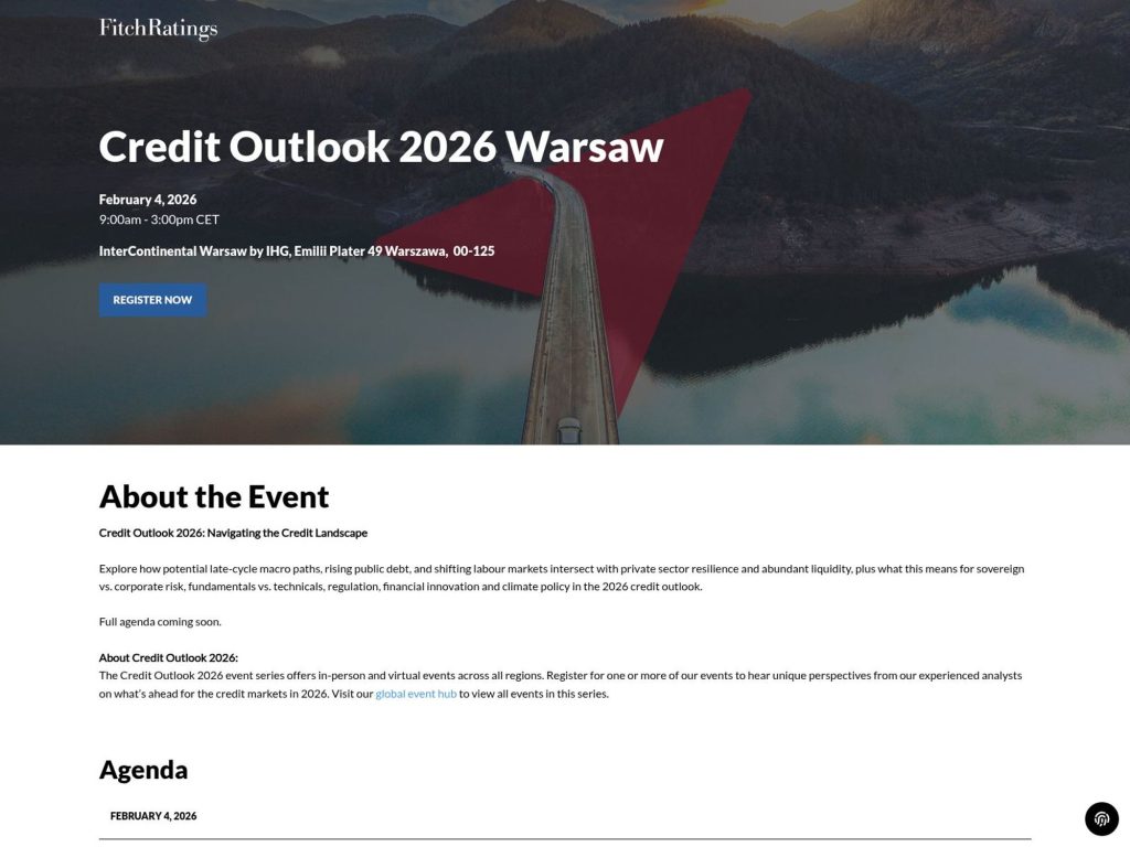 Credit Outlook 2026 Warsaw image