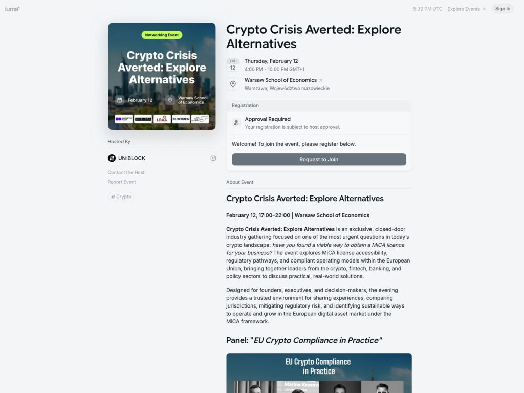 Crypto Crisis Averted: Explore Alternatives website