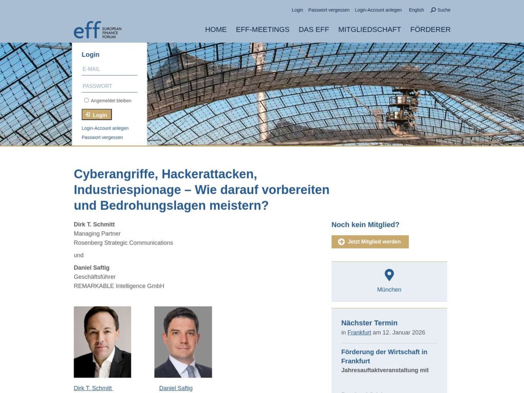 Cyberangriffe, Hackerattacken, Industriespionage – Wie darauf vorbereiten und Bedrohungslagen meistern? image