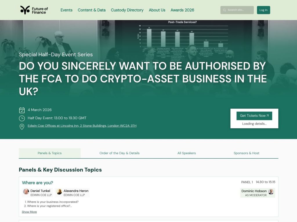 Do you sincerely want to be authorised by the FCA to do crypto-asset business in the UK? website