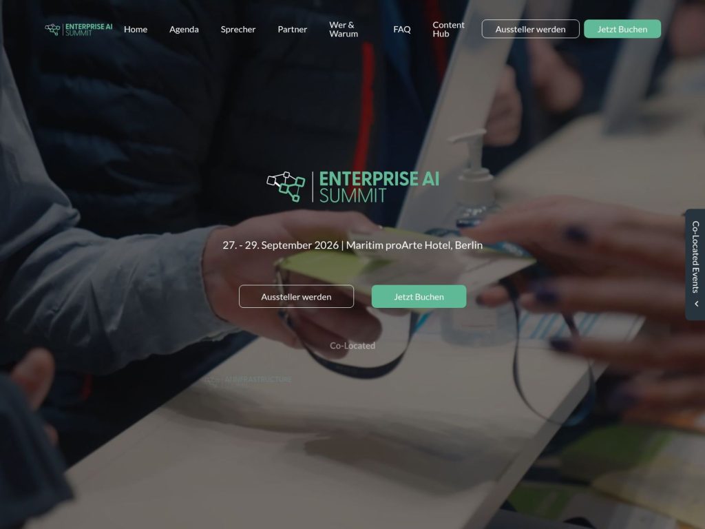 Enterprise AI Summit 2026 website
