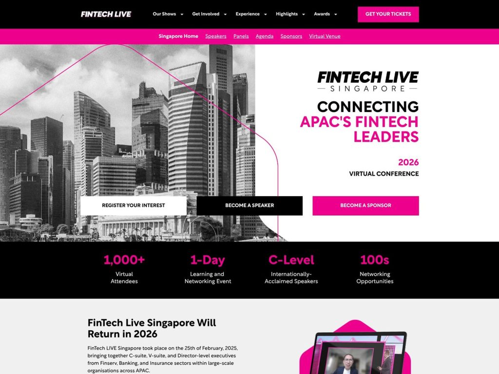 FinTech LIVE APAC 2025 image