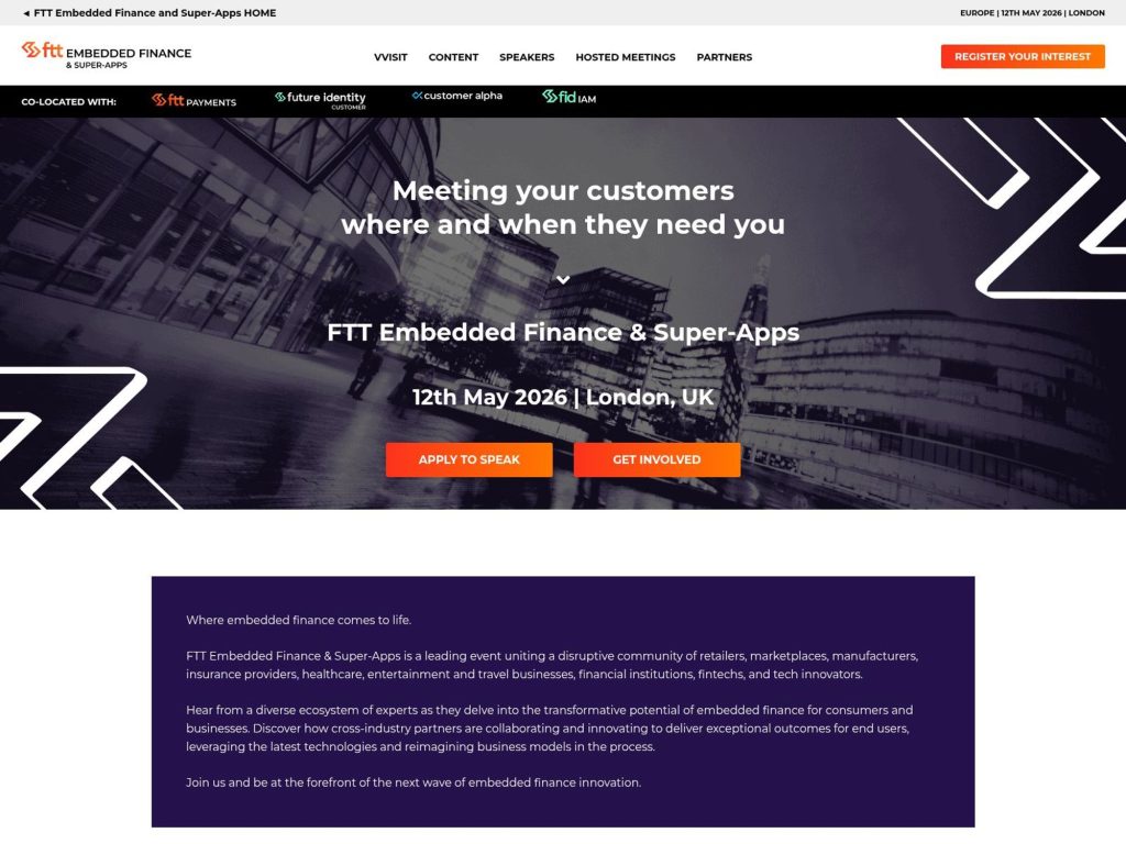 FTT Embedded Finance & Super-Apps image
