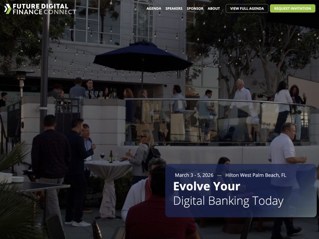 Future Digital Finance Connect 2026 website
