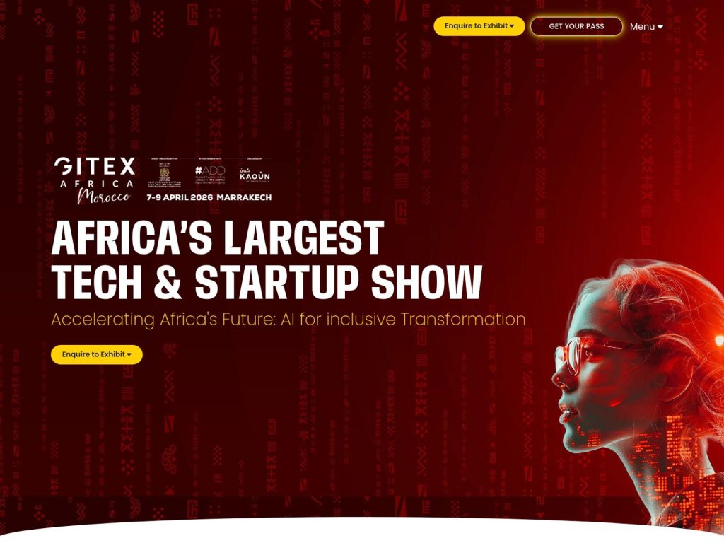 GITEX Africa 2025 website