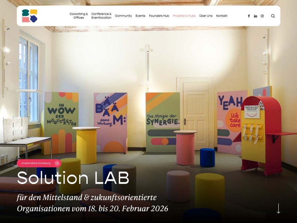 Heimathafen Solution LAB website